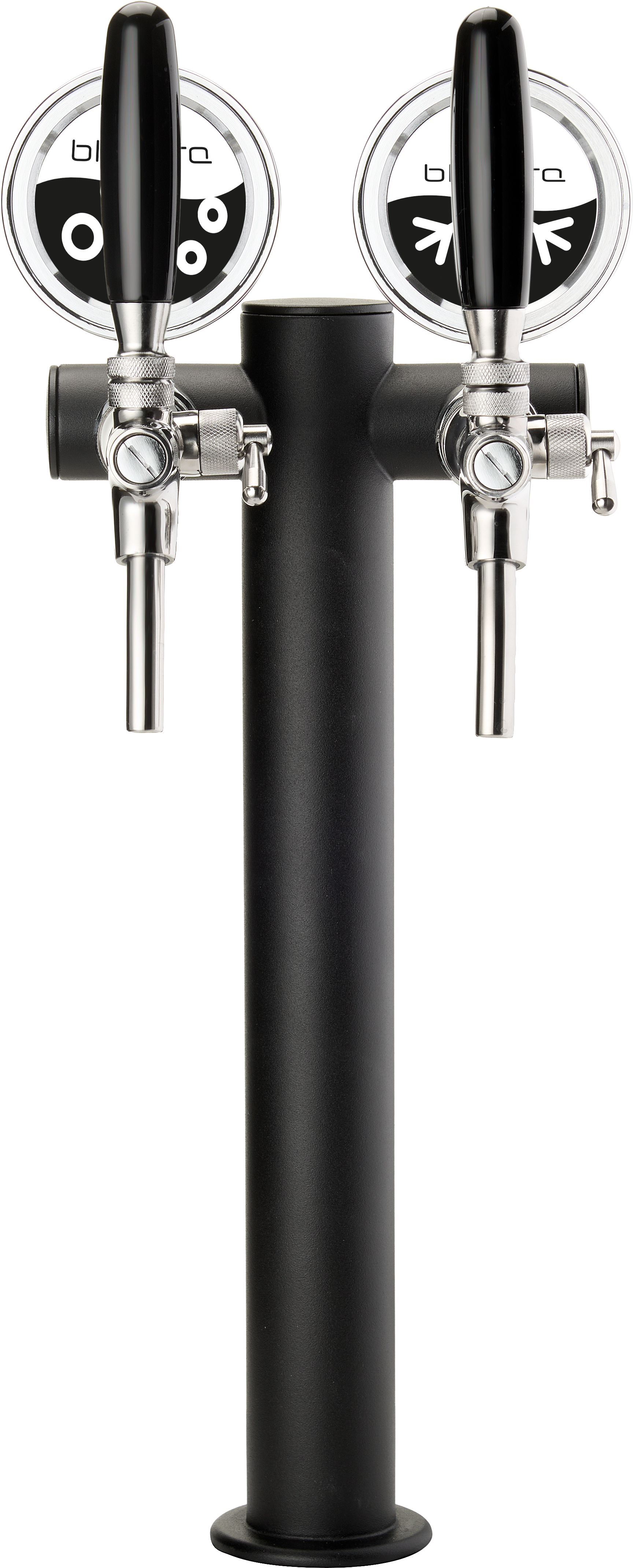 Escowa - Tapptorn dubbel - T-Flow svart