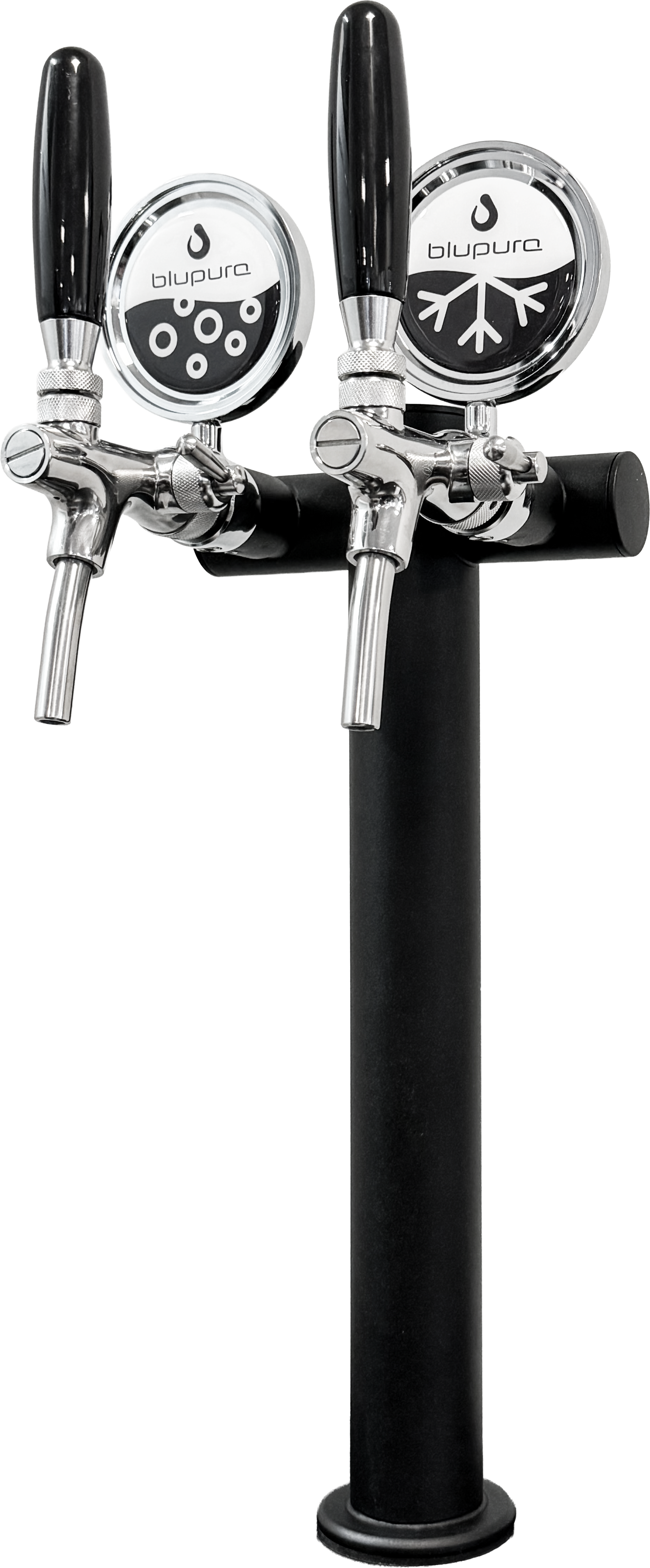 Escowa - Tapptorn dubbel - T-Flow svart - 2