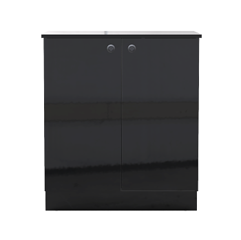 Escowa - Kronos 120 Svart - Laminat, blank