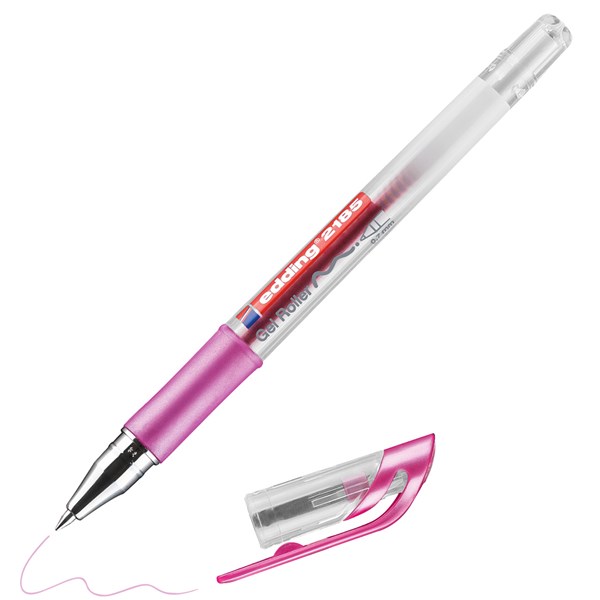 Geelikynä edding 2185 metallipinkki