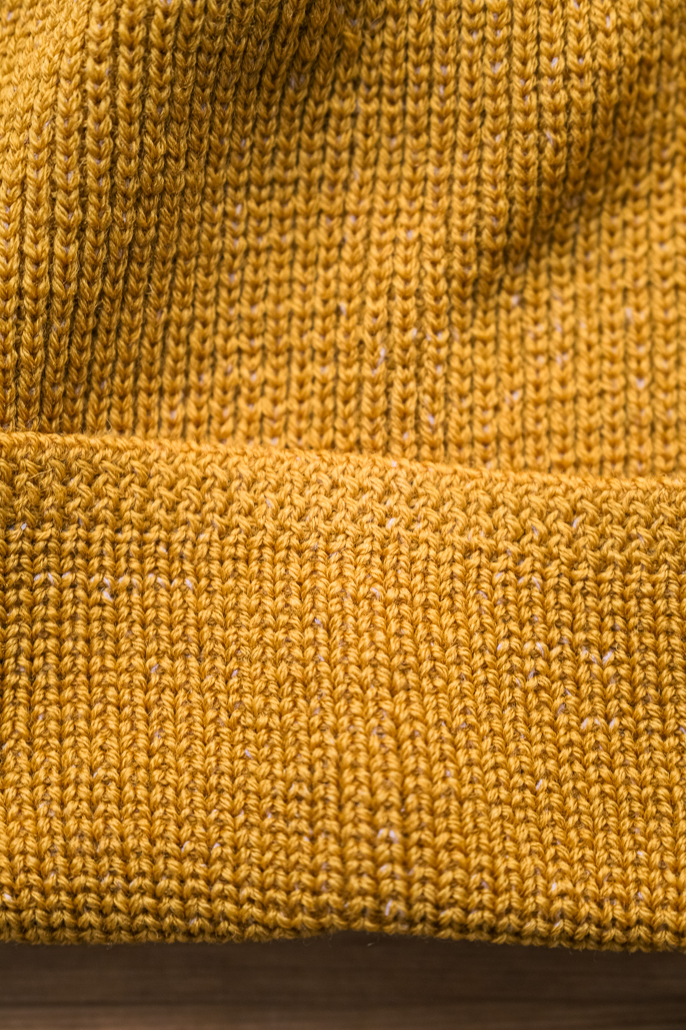 Dehen 1920 - Wool Knit Watch Cap Old Gold - 2