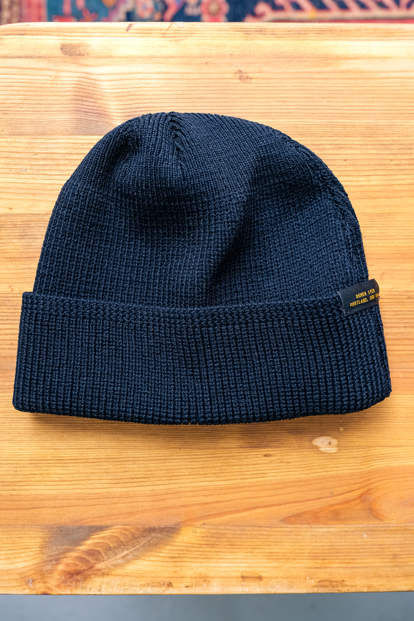 Dehen 1920 - Wool Knit Watch Cap Black