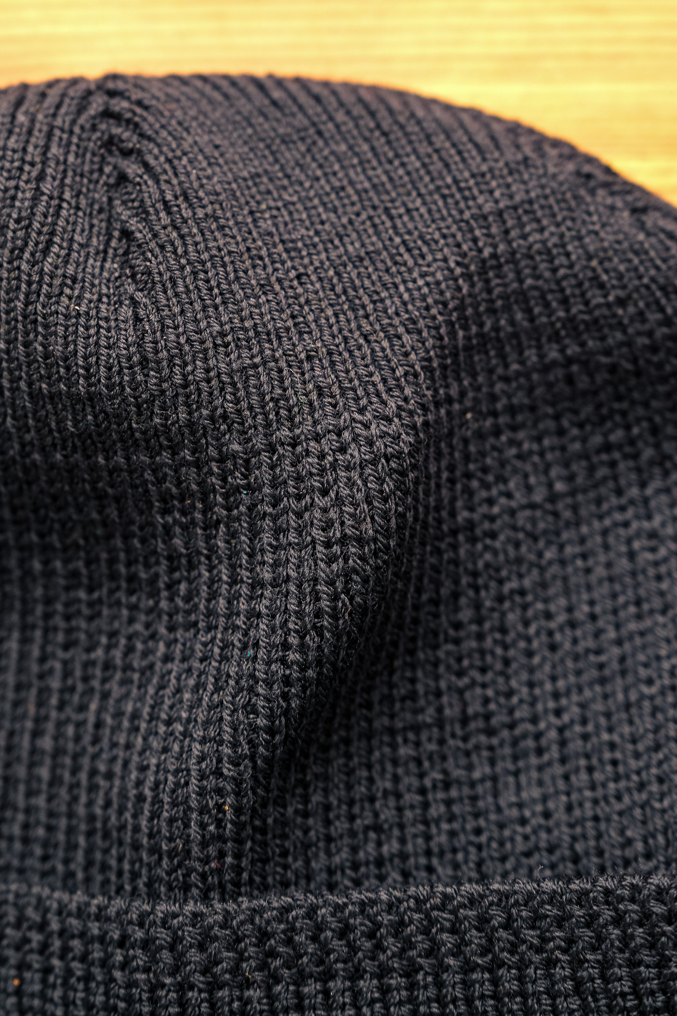 Dehen 1920 - Wool Knit Watch Cap Black - 5