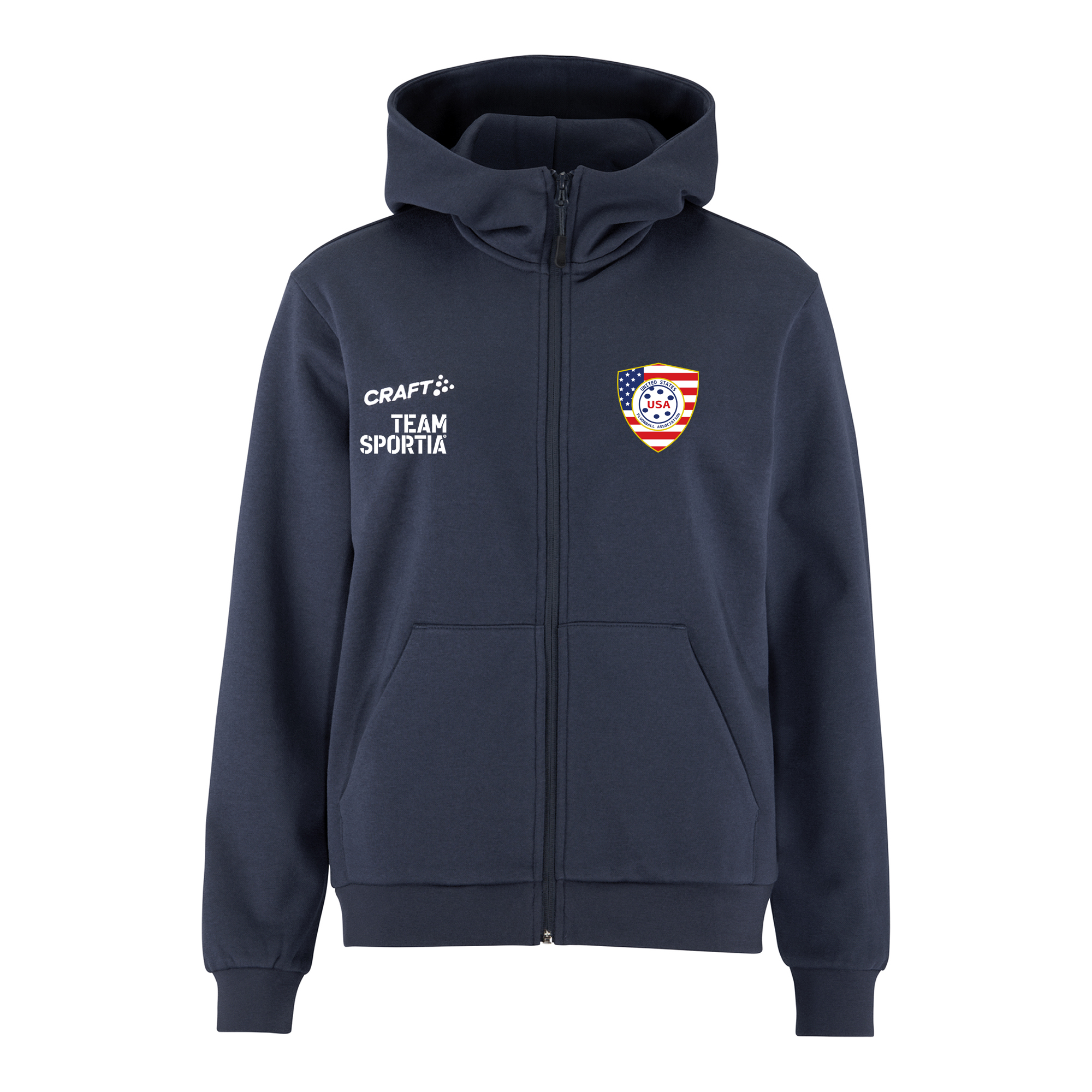 Craft Community 2.0 Logo Fz Hoodie W (USA Floorball)