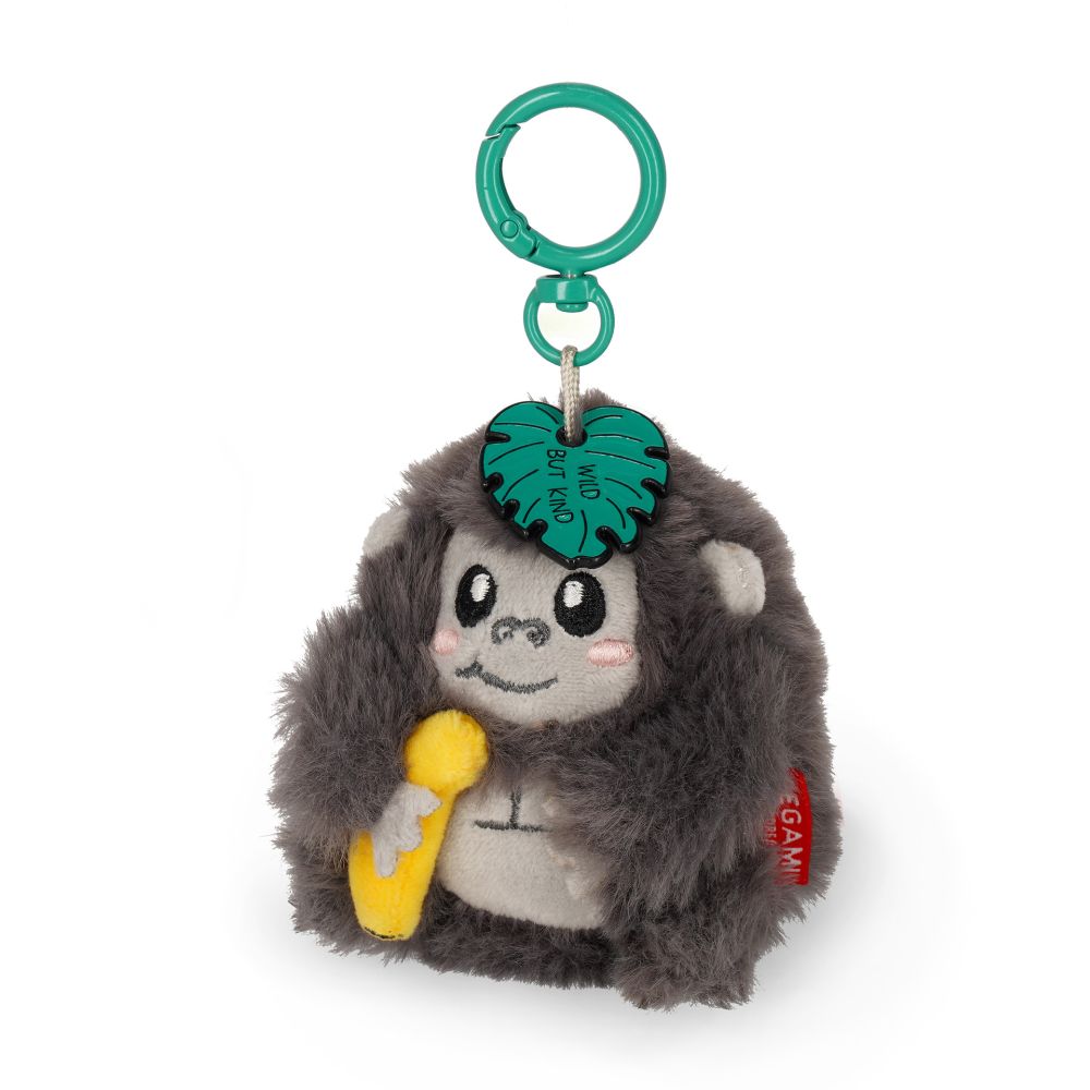Super soft! Tiny, nøglering, Gorilla, DETTE PRODUKT HAR PLANLAGT LEVERING I BEGYNDELSEN AF OKTOBER 2026 - 2