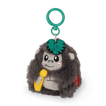 Super soft! Tiny, nøglering, Gorilla, DETTE PRODUKT HAR PLANLAGT LEVERING I BEGYNDELSEN AF OKTOBER 2026