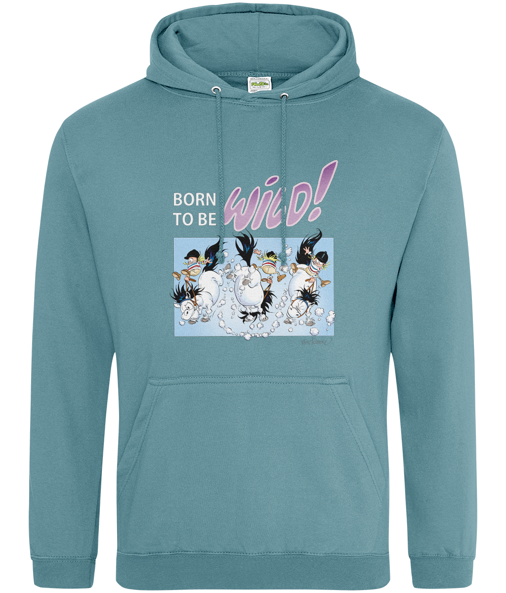 Mulle Vuxen Hoodie (Unisex) - Born To Be Wild! (Nya färger hösten 2026!) - 8