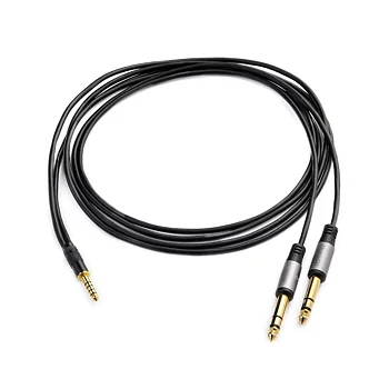 TOPPING B4T6-150 4.4mm to Dual 6.35mm TRS Oxygen-free Copper True Balanced Cable