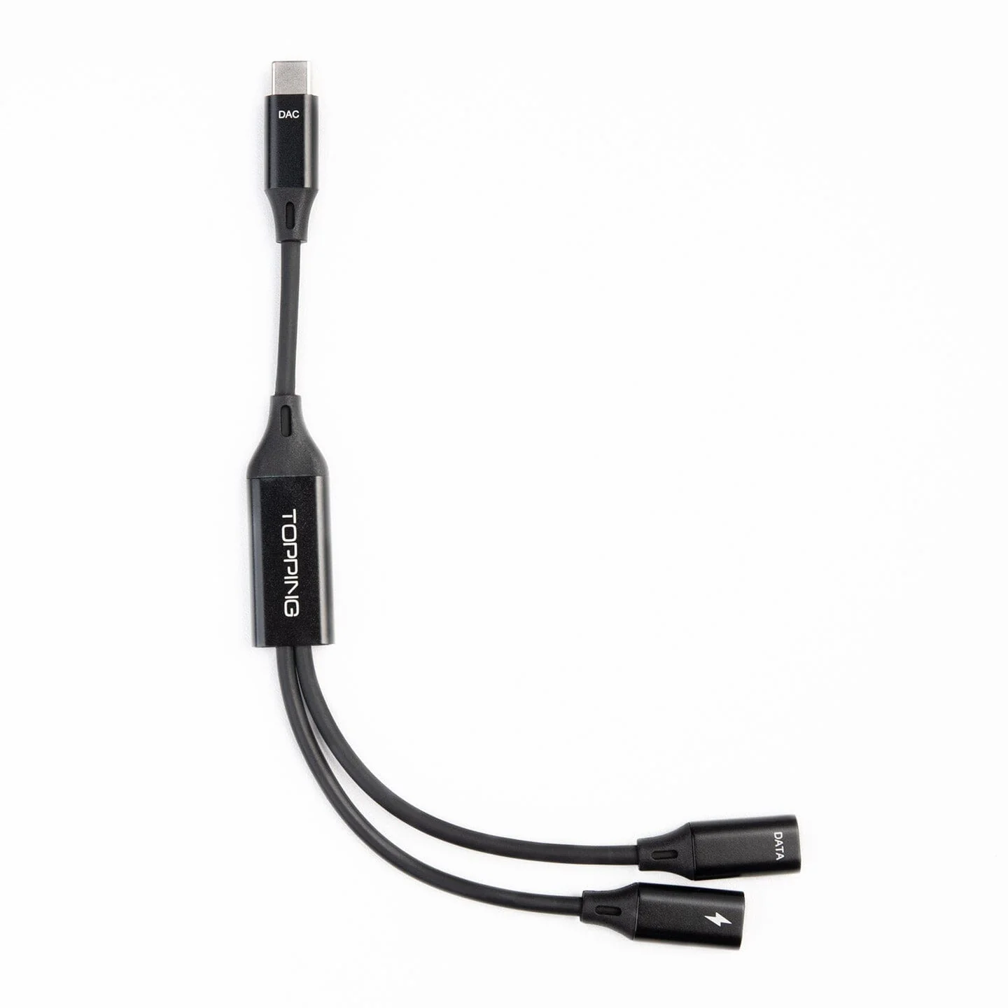 TOPPING TC-OTG-Y20 Type-C OTG Data & Power Splitter Cable - 2