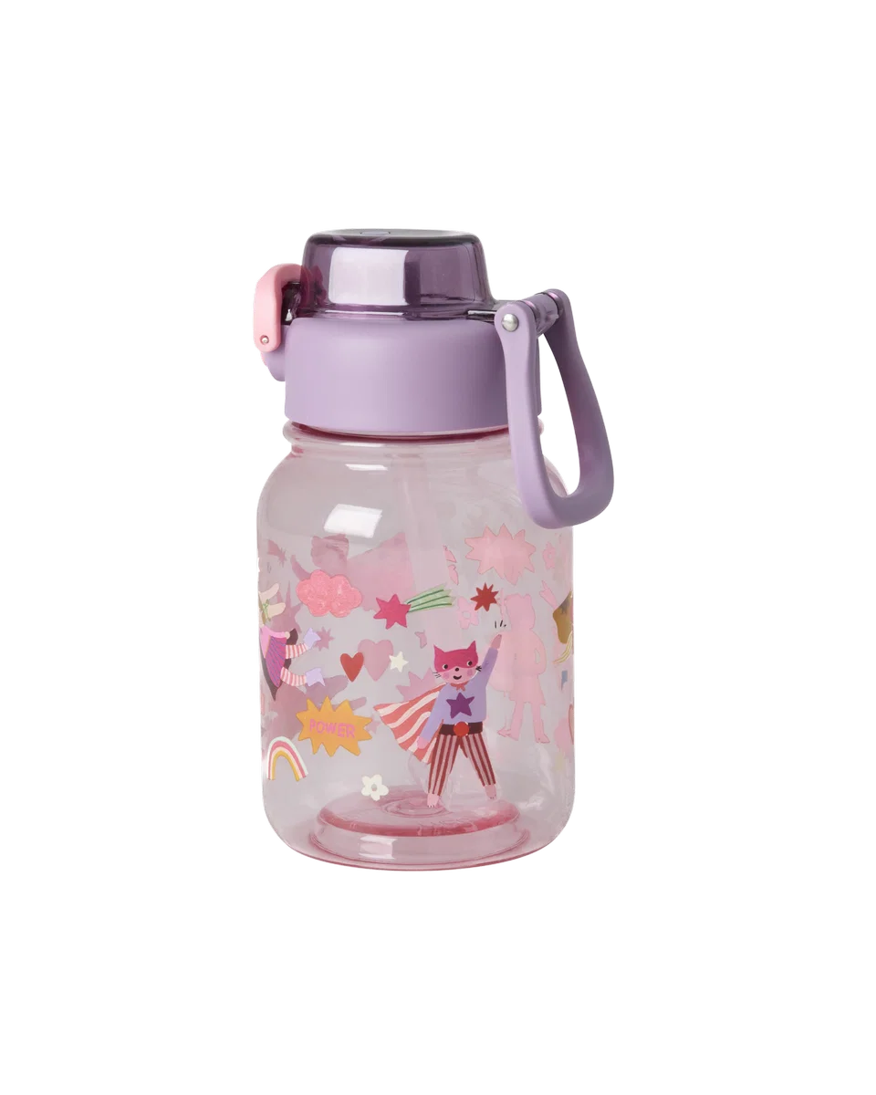 Rice Pink Hero Water Bottle