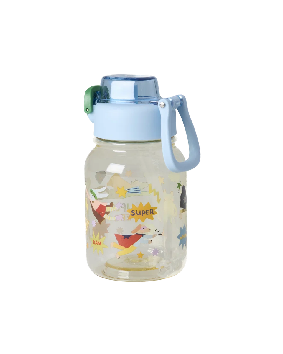 Rice Blue Hero Water Bottle
