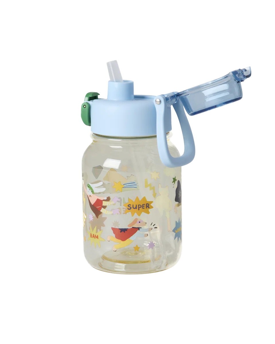 Rice Blue Hero Water Bottle - 2
