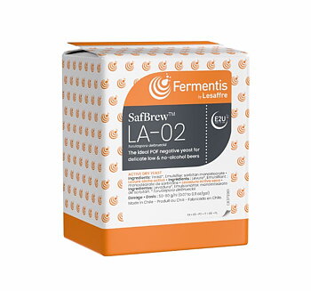 20-pack, Fermentis SafBrew LA-02, 500 g