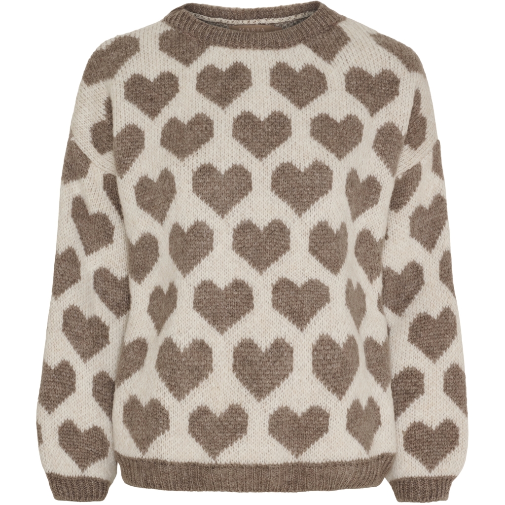 Tröja Heart - beige - 2