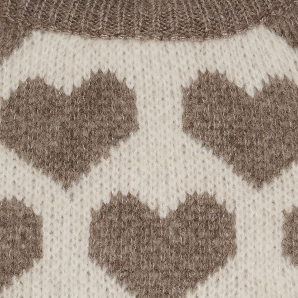 Tröja Heart - beige - 4