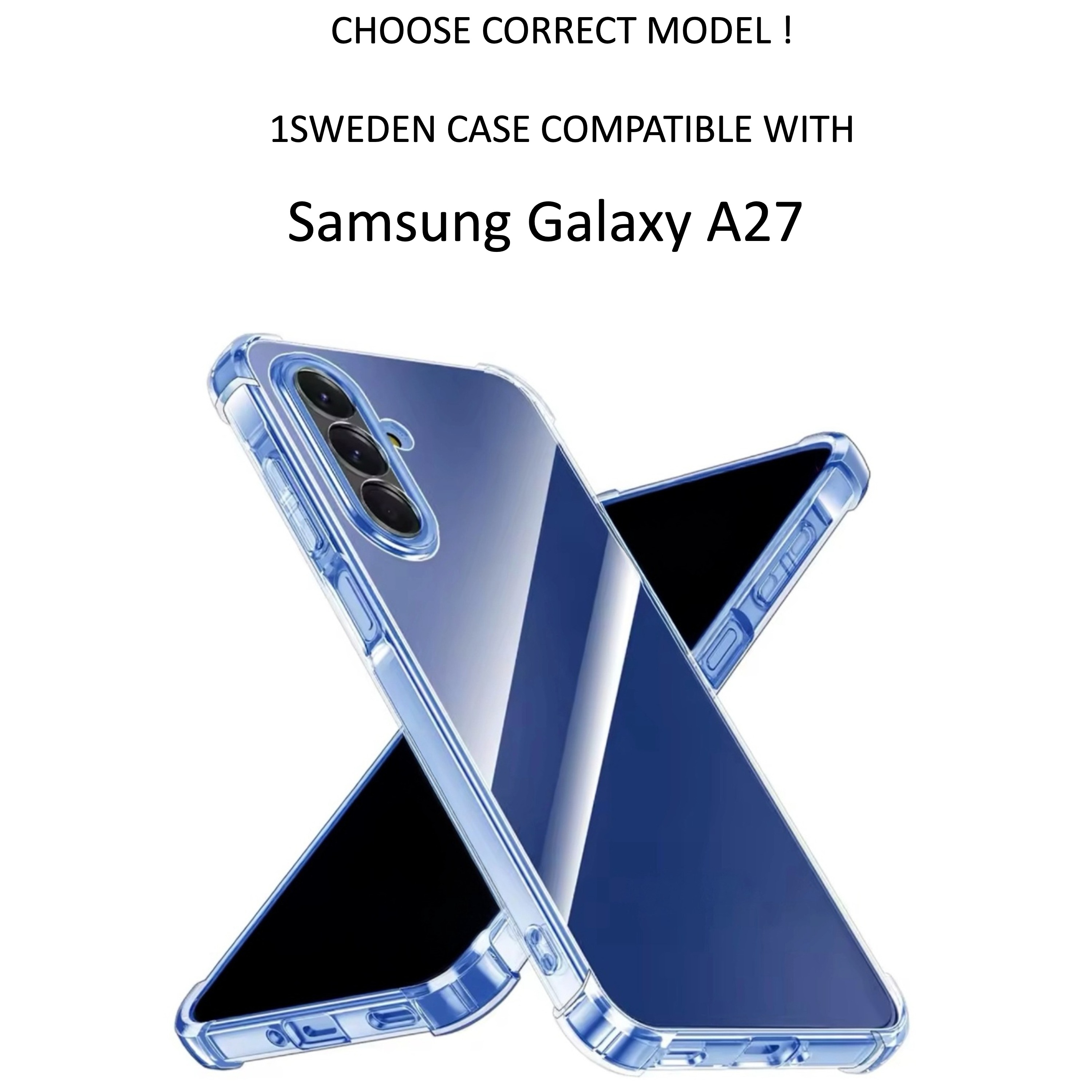 1SWEDEN mobilskal för Samsung Galaxy A27 - skal stötdämpande - 2