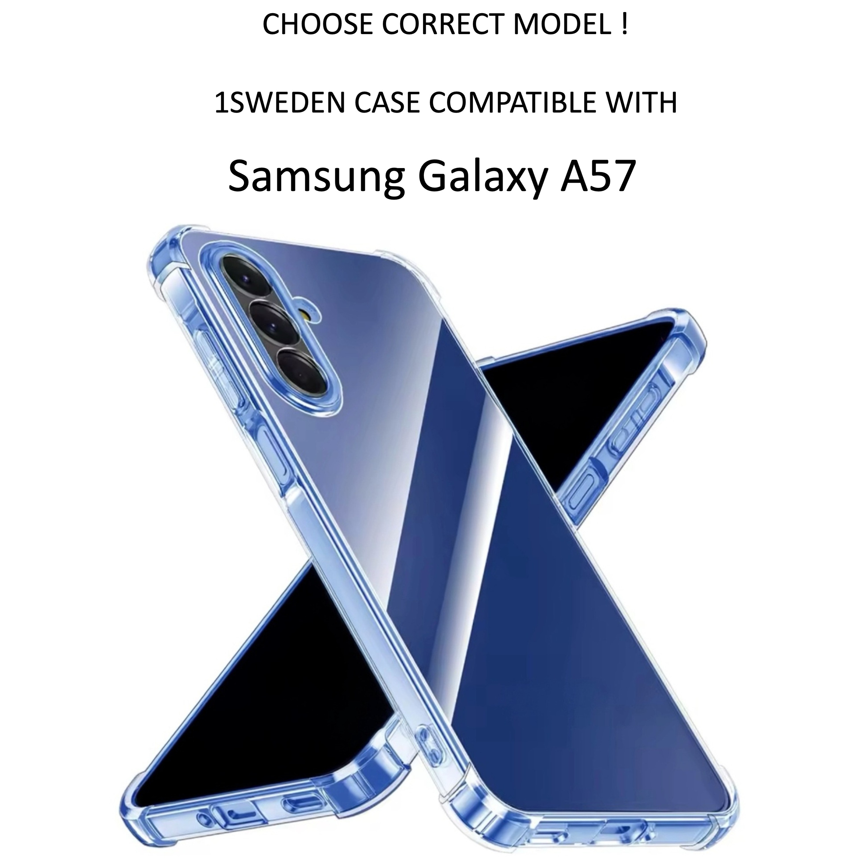 1SWEDEN mobilskal för Samsung Galaxy A57 - skal stötdämpande - 2