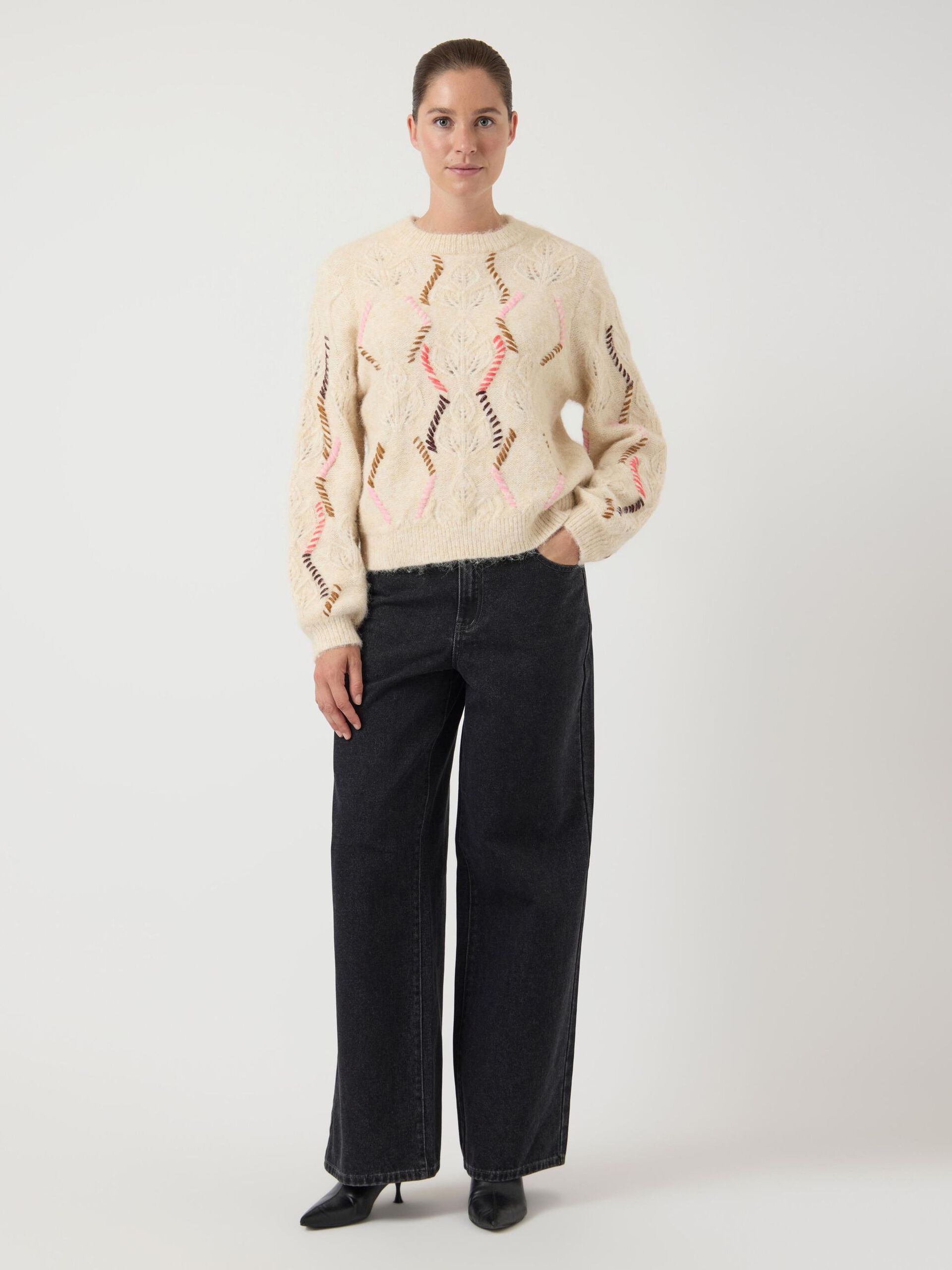 YAS Gabbi Knit Sweater - 3