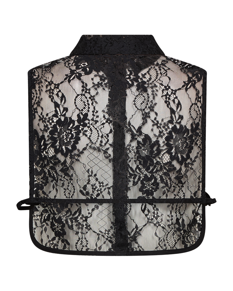 Lacy - collar - black - 2