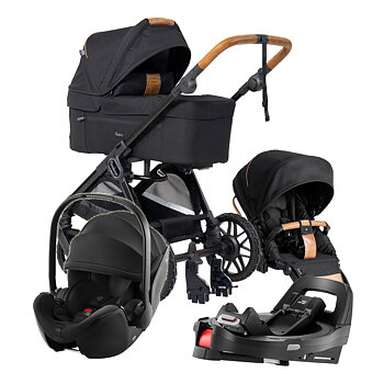 Emmaljunga Sento Pro - Offroad Black Special Edition 2027 - inkl Britax Baby-Safe Pro Babyskydd och bas - Paketpris