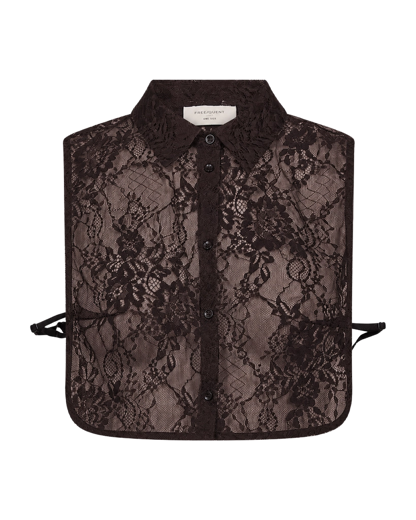 Lacy - collar - brown