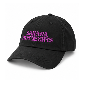 Sahara Hotnights - Keps, Purple Logo (Svart)