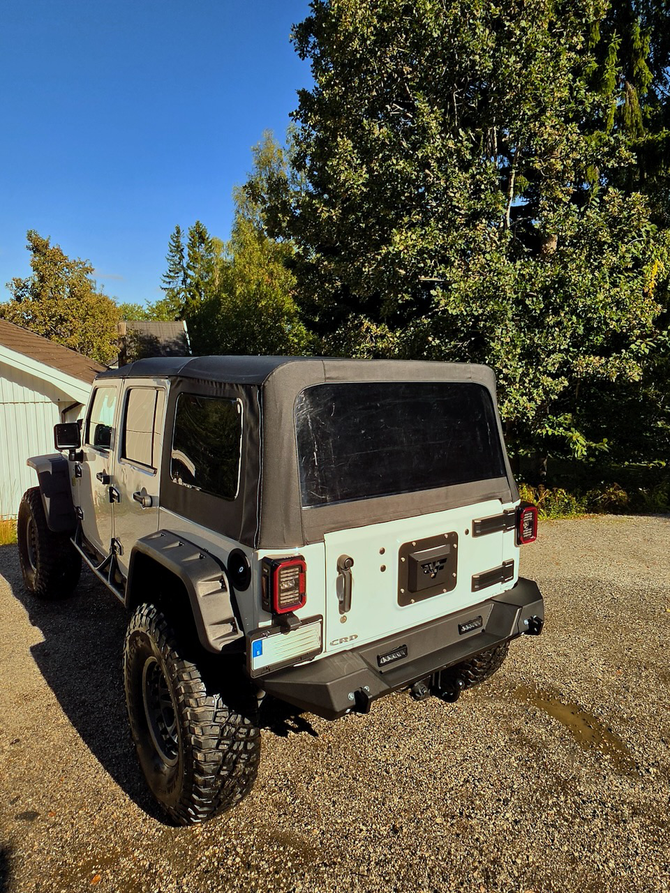Falken Mod Rear Bumper without Hitch- JK - 4