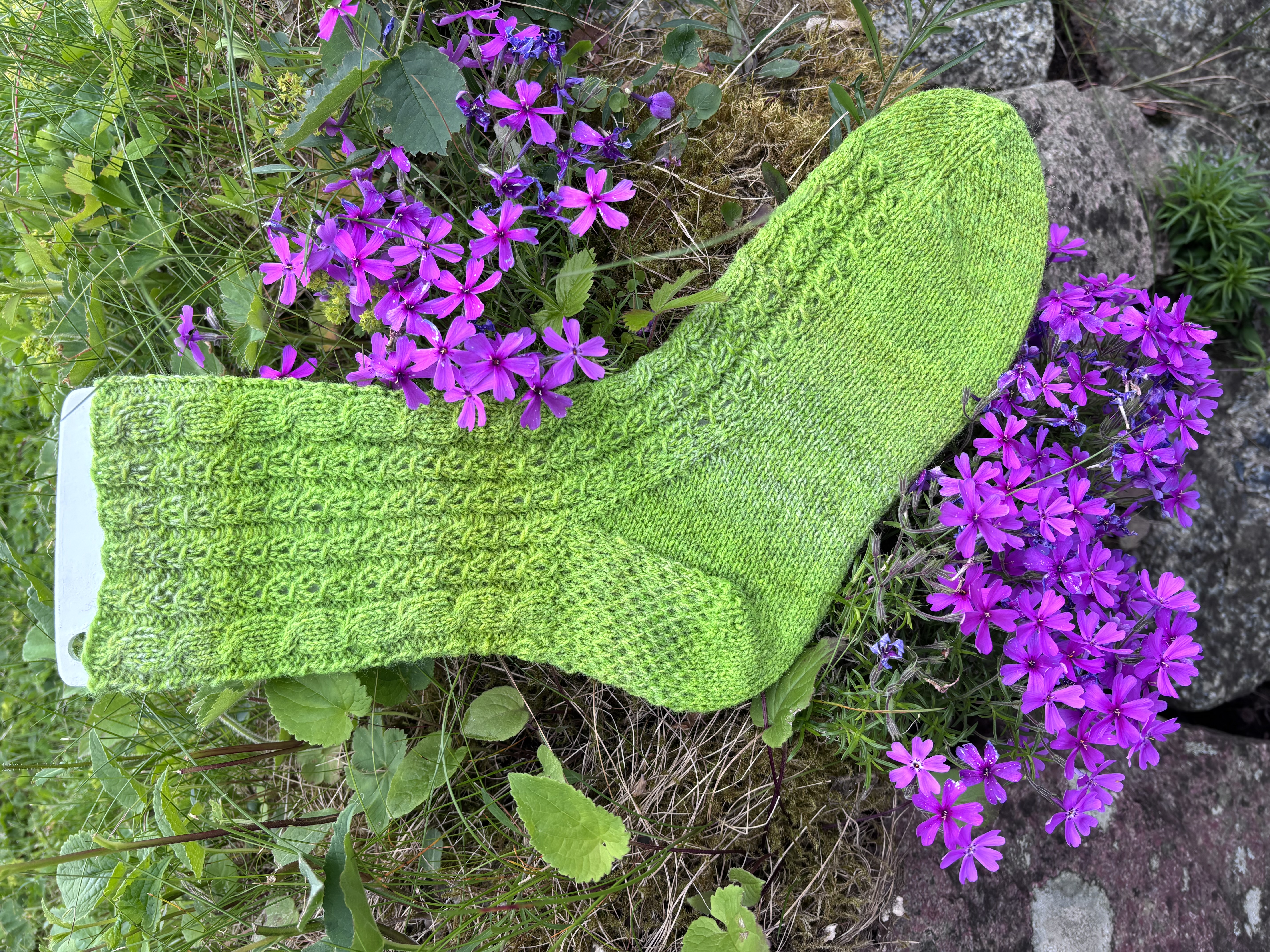 Britts sockor i Alb Zauber Crazy - stick-kit