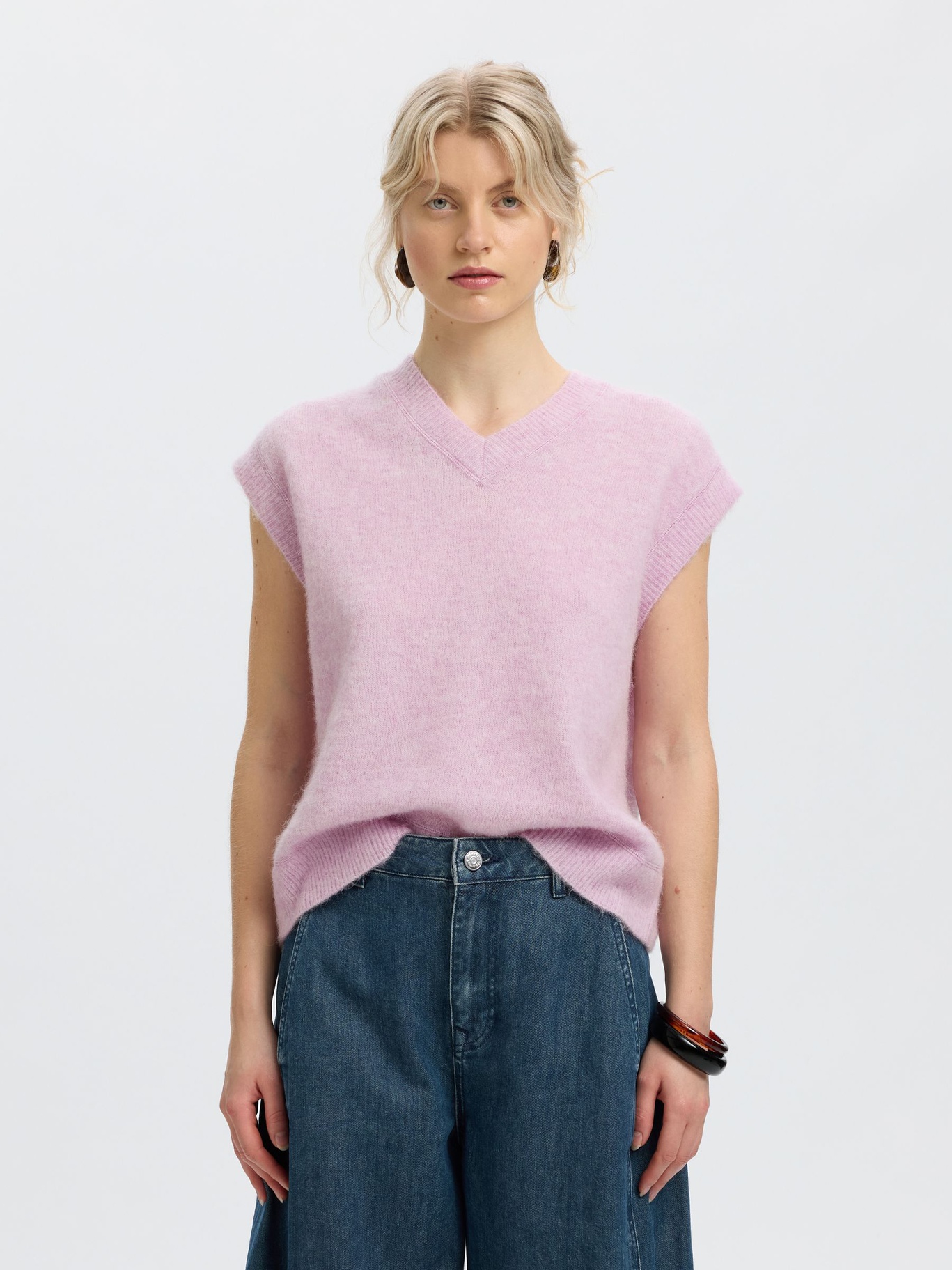 Selected Femme Lulu Knit Vest - 3
