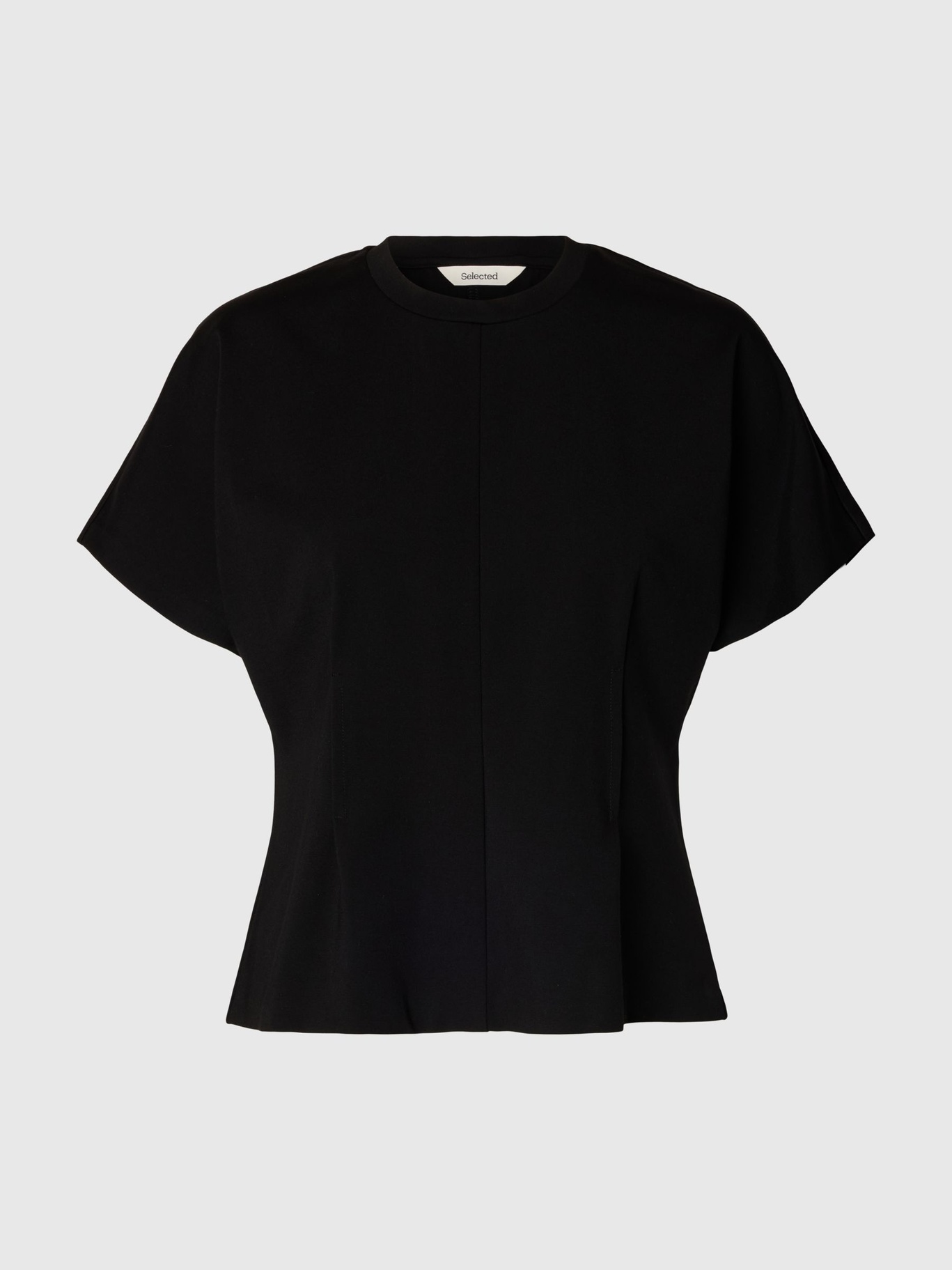 Selected Femme Oline Light Twist Tee Black - 2