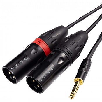 TOPPING B4XM-150 4.4mm to Dual XLR Male Oxygen-free Copper Cable