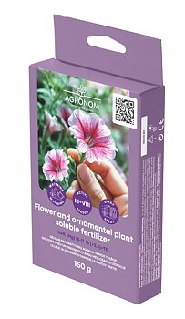 Vattenlösligt gödselmedel för blommor och prydnadsväxter 150 g
