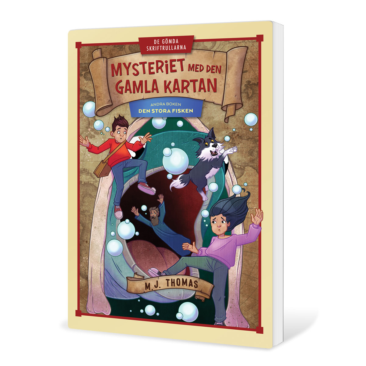 Den stora fisken - M. J. Thomas  -  Mysteriet med den gamla kartan - 2