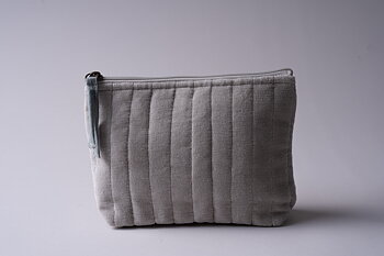Velvet Necessär  Medium LightBlue-Grey