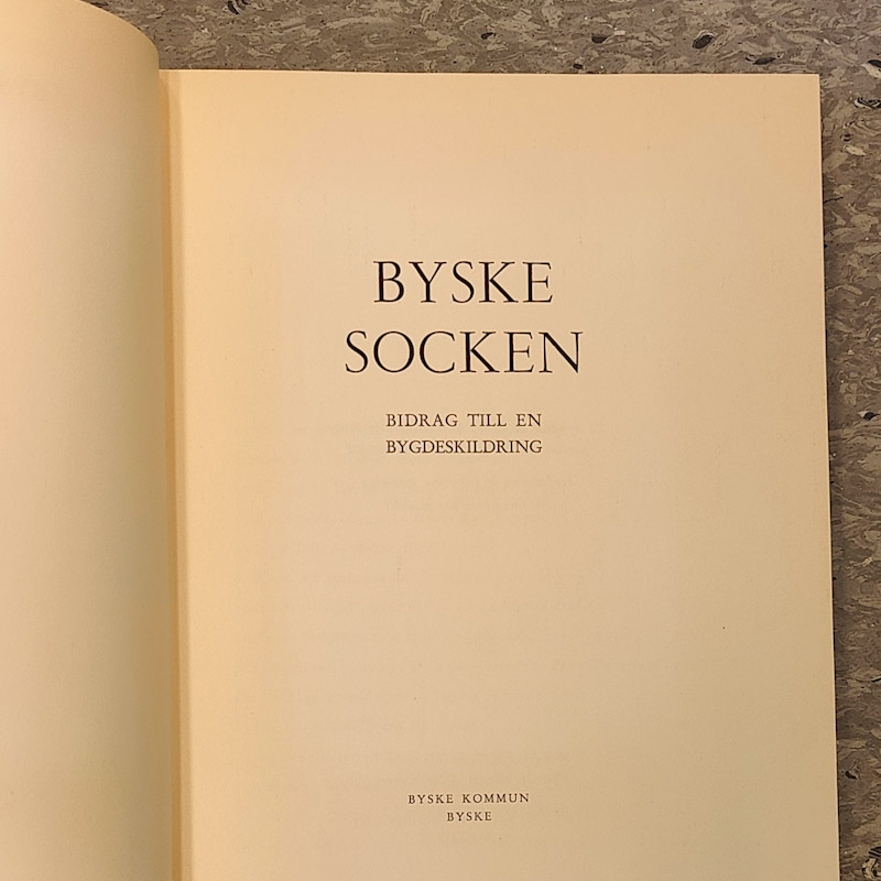 Byske socken bidrag till en bygdeskildring av  Ernst Westerlund