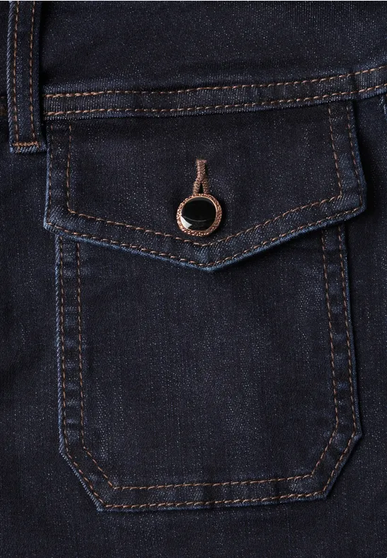Amalia jeans straight Leg Rinse Wash  - 4