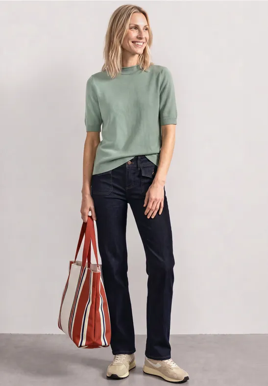 Amalia jeans straight Leg Rinse Wash  - 3