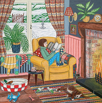 Lisa Davies : Winter Bliss - Kort med kuvert