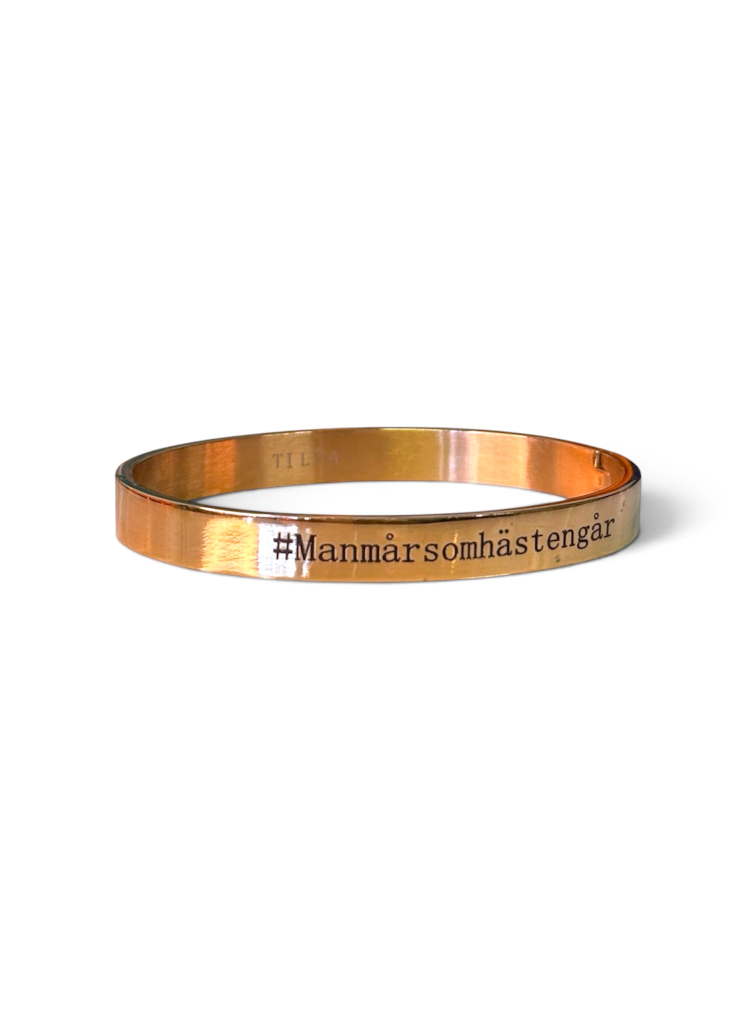 Armband ©Wallerby by Tilva roséfärgat kirurgiskt stål