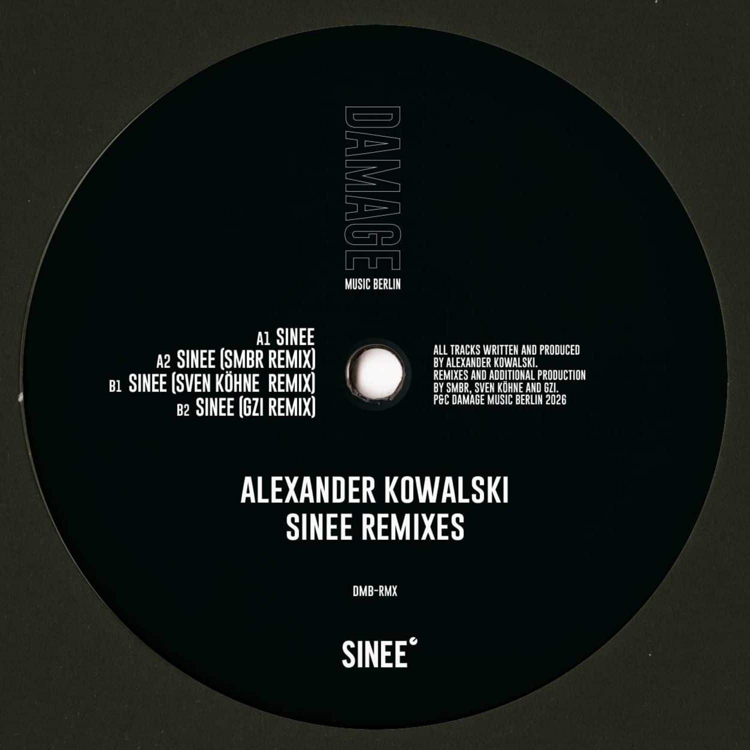 Alexander Kowalski, Smbr, Sven Kohne, Gzi - Sinee Remixes