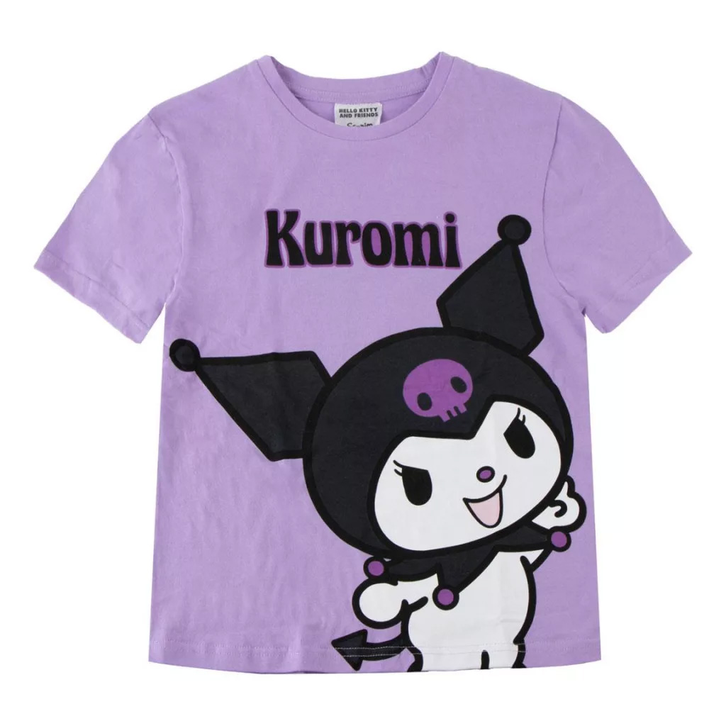 Kuromi T-shirt Barn - Lila