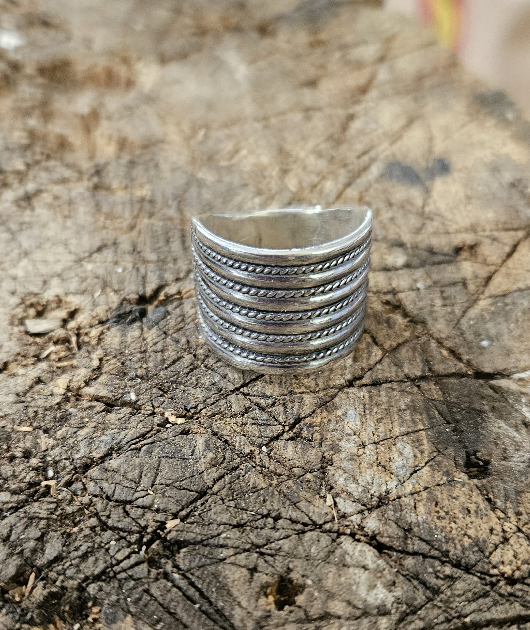 Bred trådring - 3