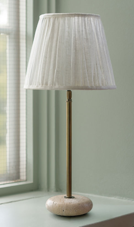 Karin D27 linne veckad offwhite - 2