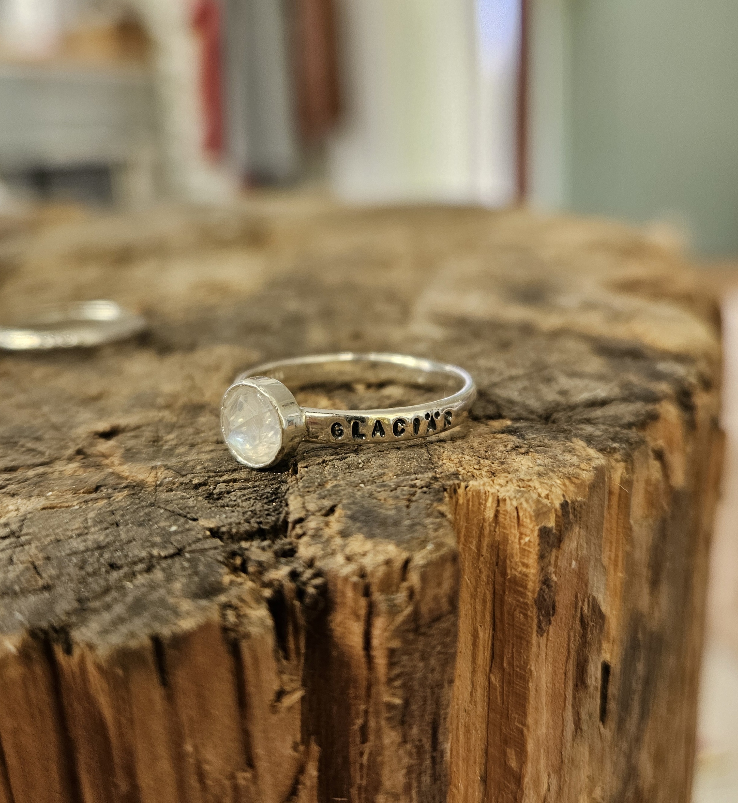 GLACIÄR - ring av äkta silver 3mm