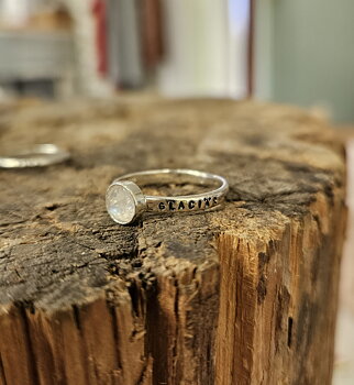 GLACIÄR - ring av äkta silver 3mm