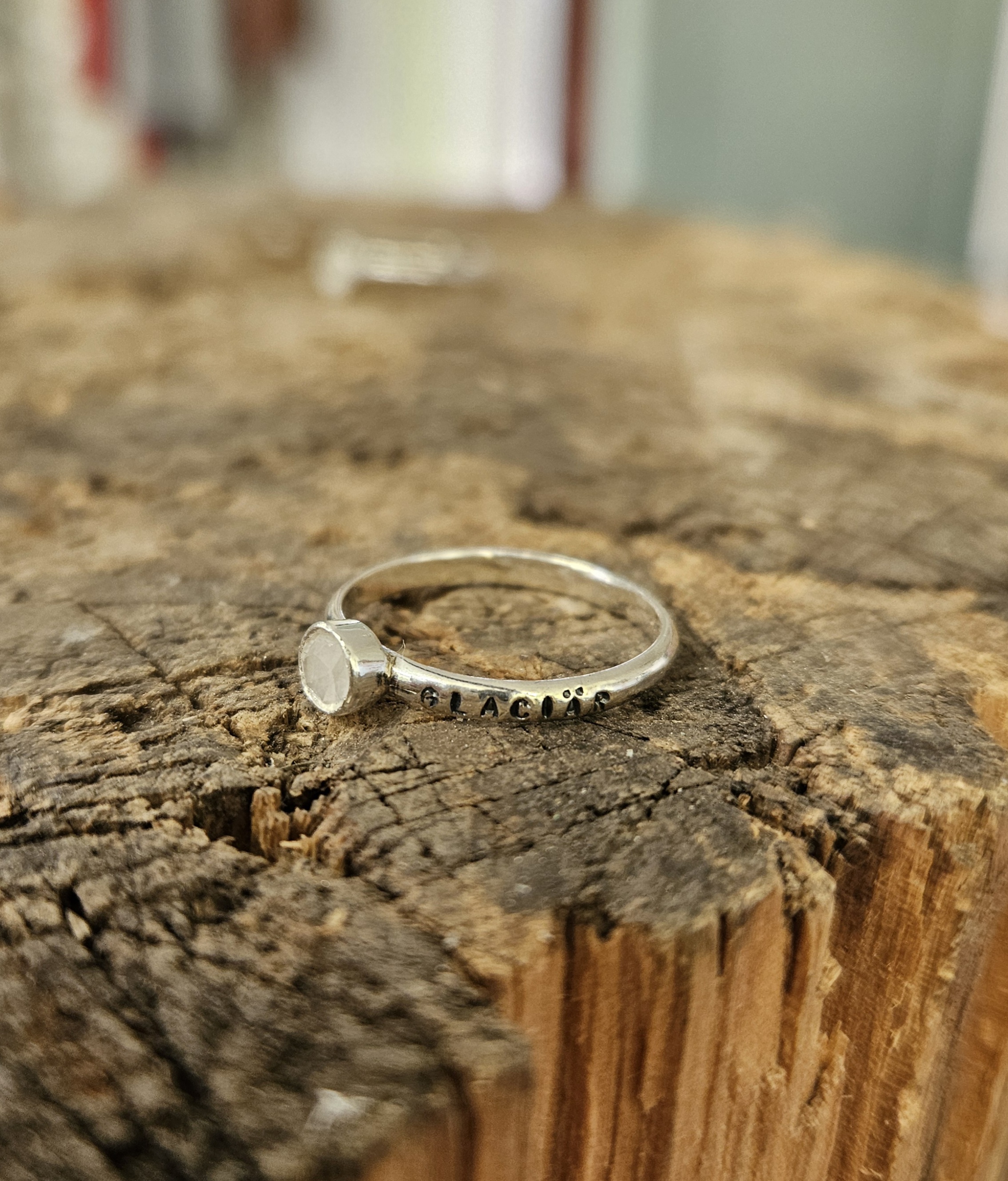 GLACIÄR - ring av äkta silver 2mm
