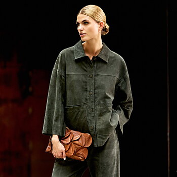 Rio clutch - Cognac
