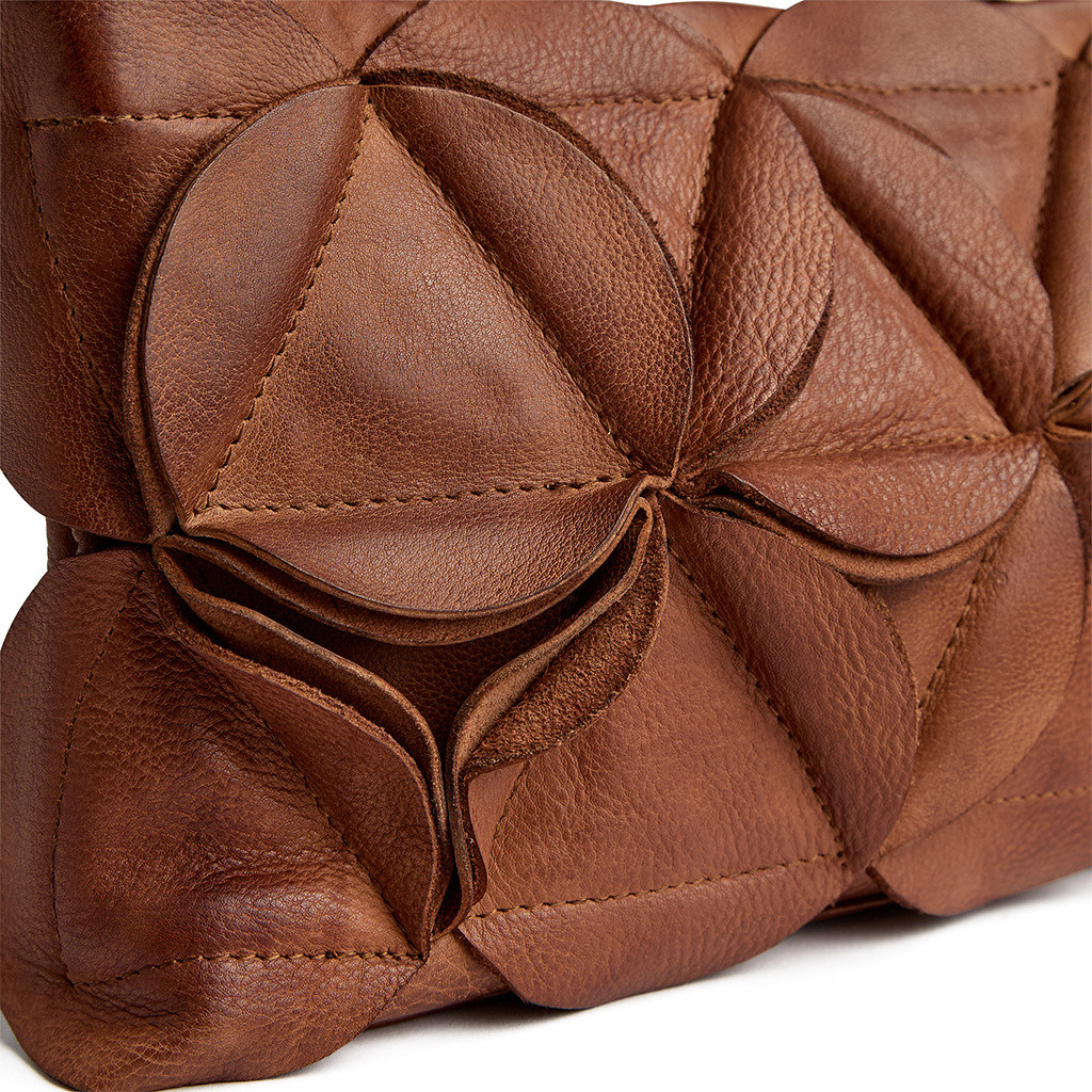 Rio clutch - Cognac - 4