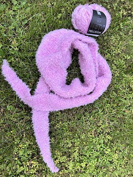 Kias pälsscarf i Pelliccia
