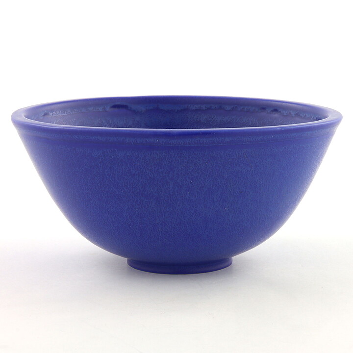 Gunnar Nylund (1942) Blue Rounded Bowl 15/7 cm